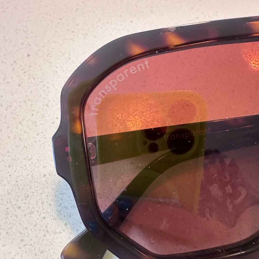 Transparent Black Sunglasses - Picture 6 of 8